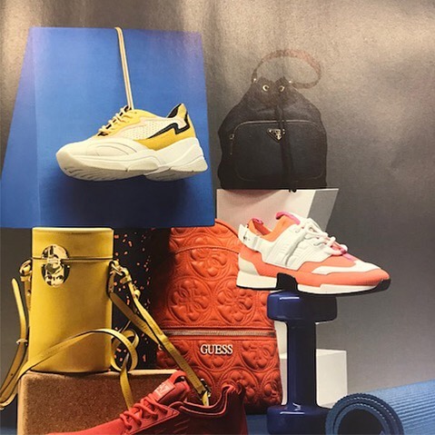 Vintage Magazine Clipping of a Signal Brands for Guess Handbag